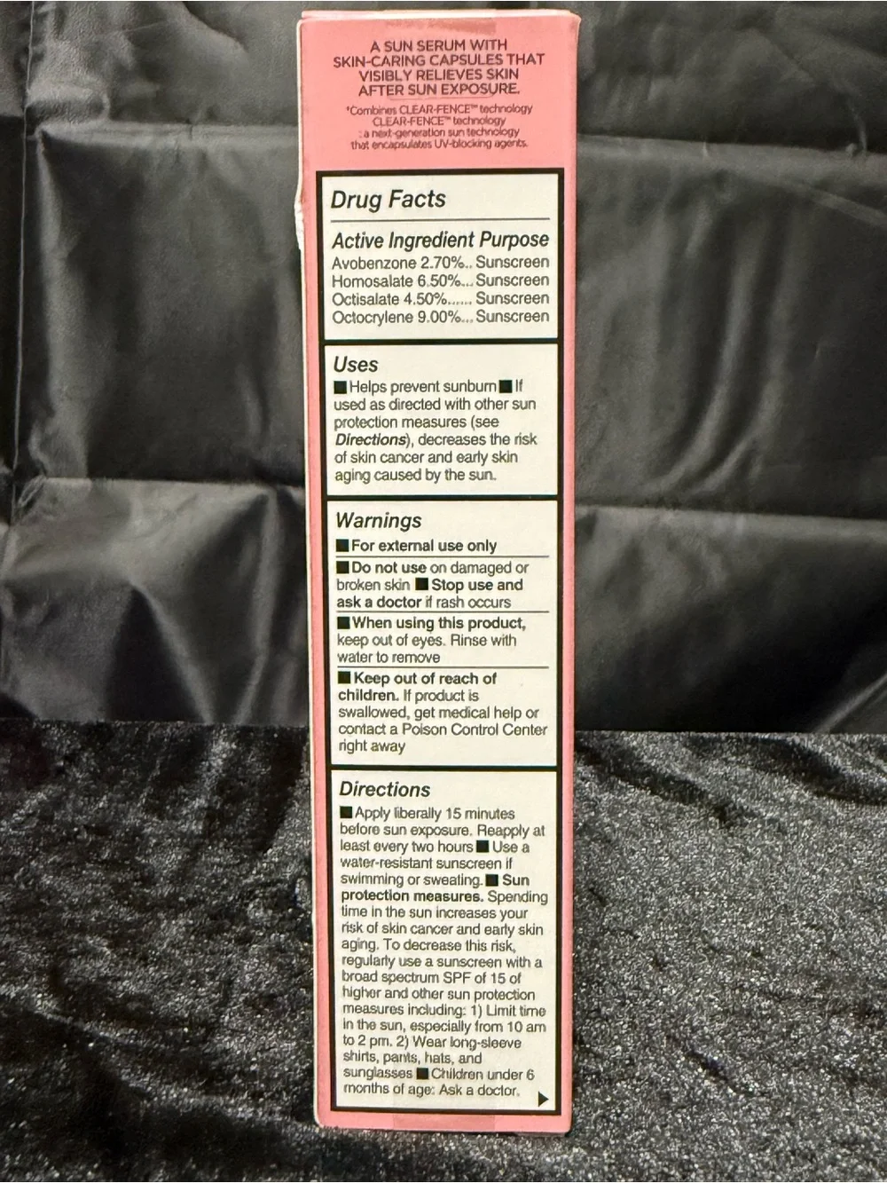 KEYTH Colored Pink Desert Sun Serum SPF 45